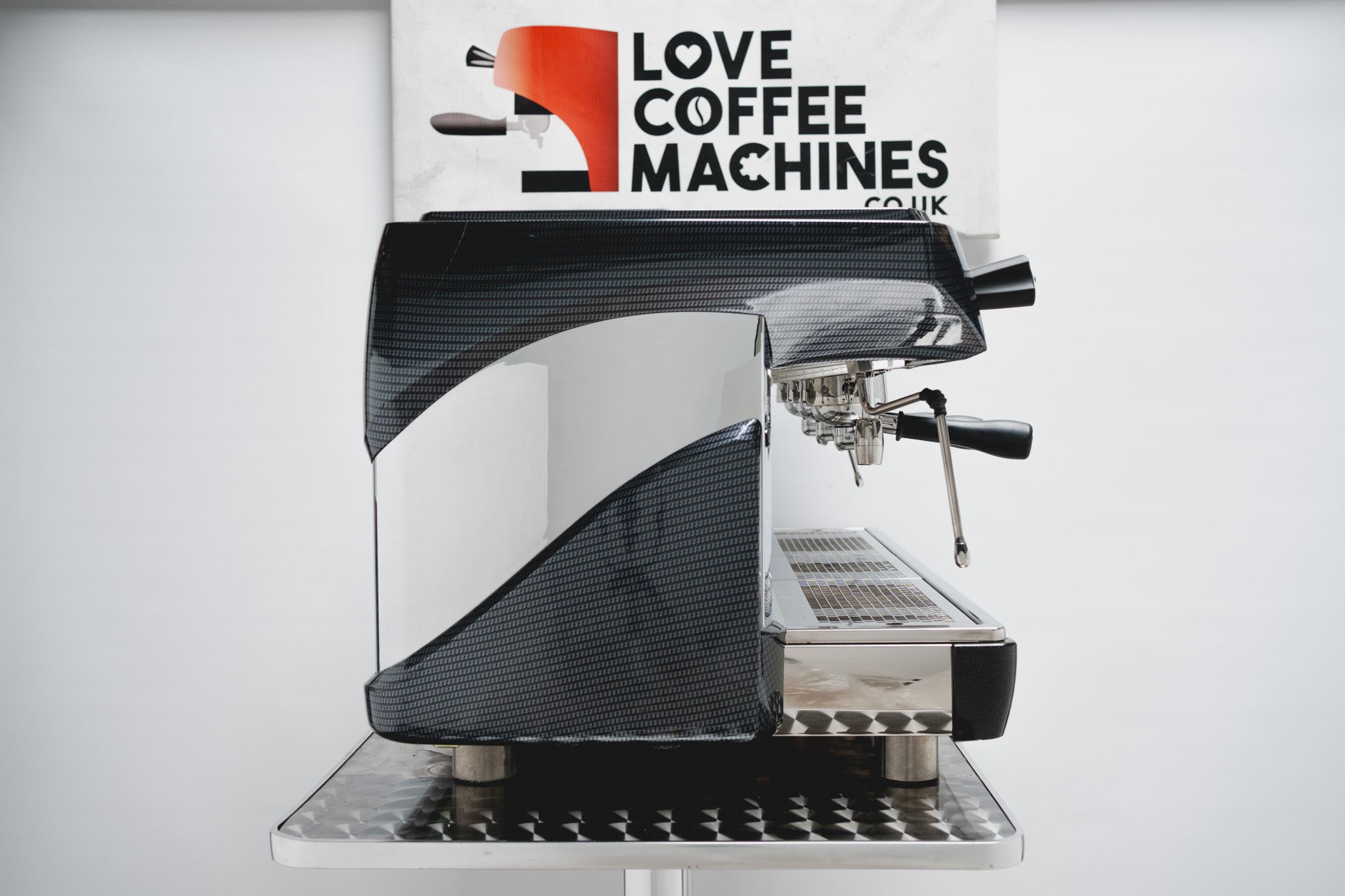 Astoria CMA Valina 3 Group Multi Boiler Plus4You Carbon Fibre Finish Espresso Machine (Refurbished)