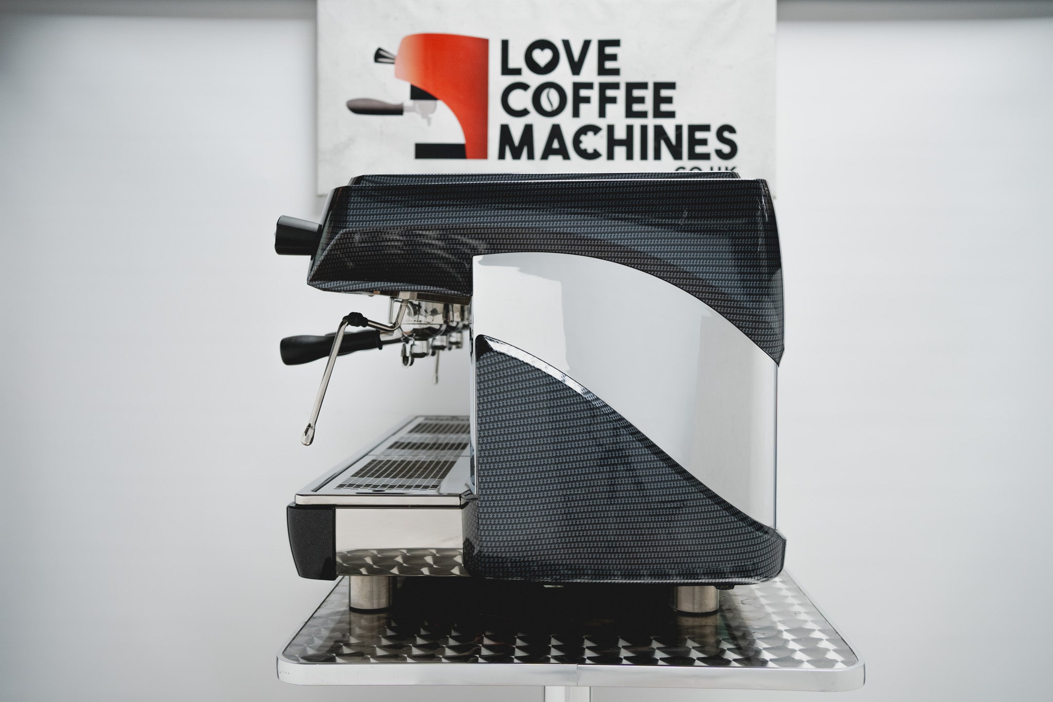 Astoria CMA Valina 3 Group Multi Boiler Plus4You Carbon Fibre Finish Espresso Machine (Refurbished)