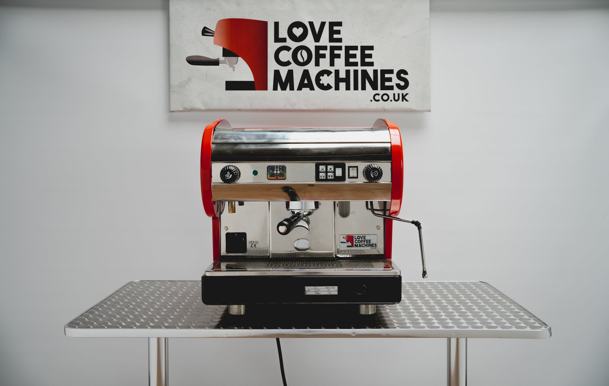 Astoria CMA Lisa 1 Group Red Espresso Machine (Refurbished)