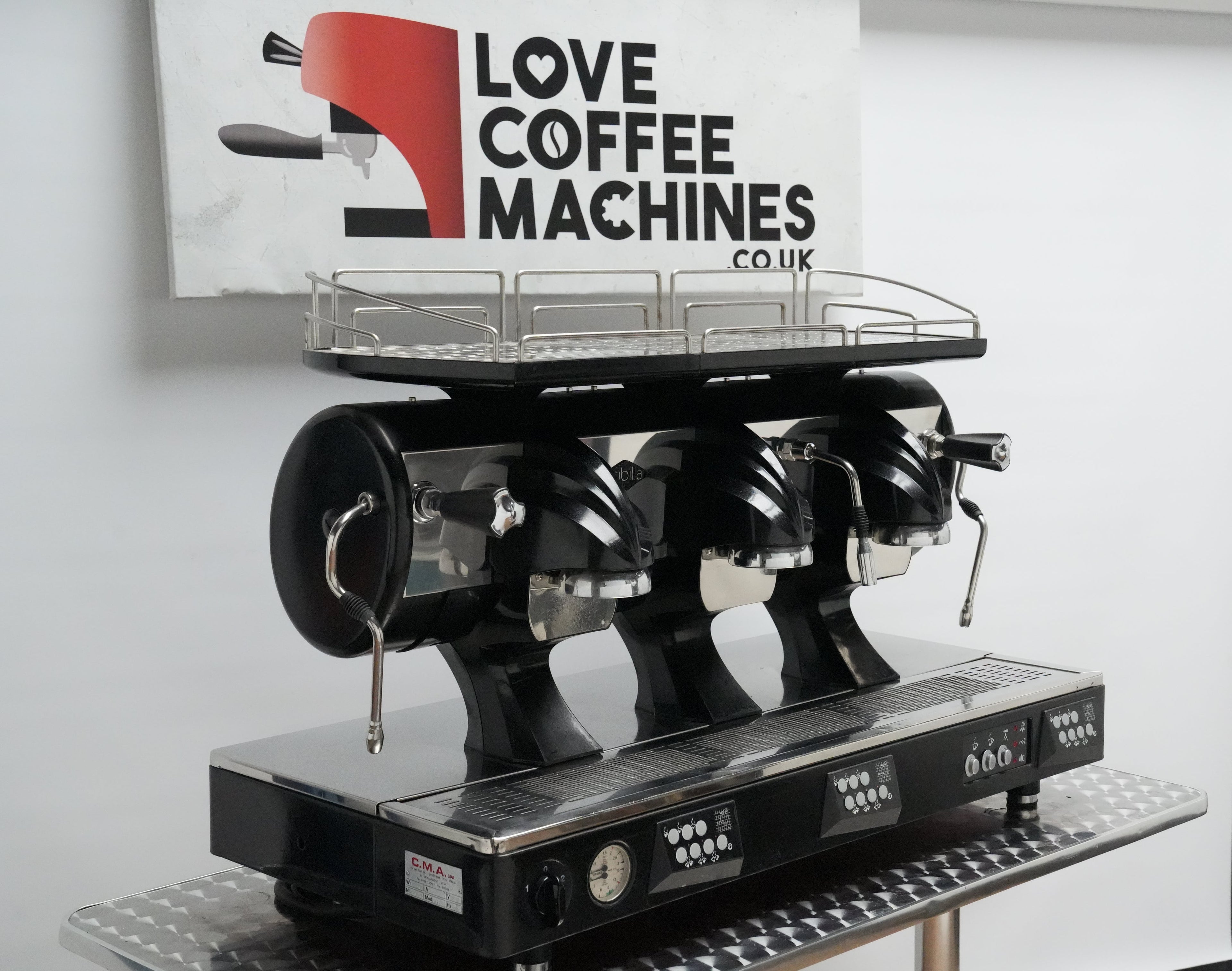 Astoria CMA Sibilla 3 Group Black Espresso Machine (Refurbished)