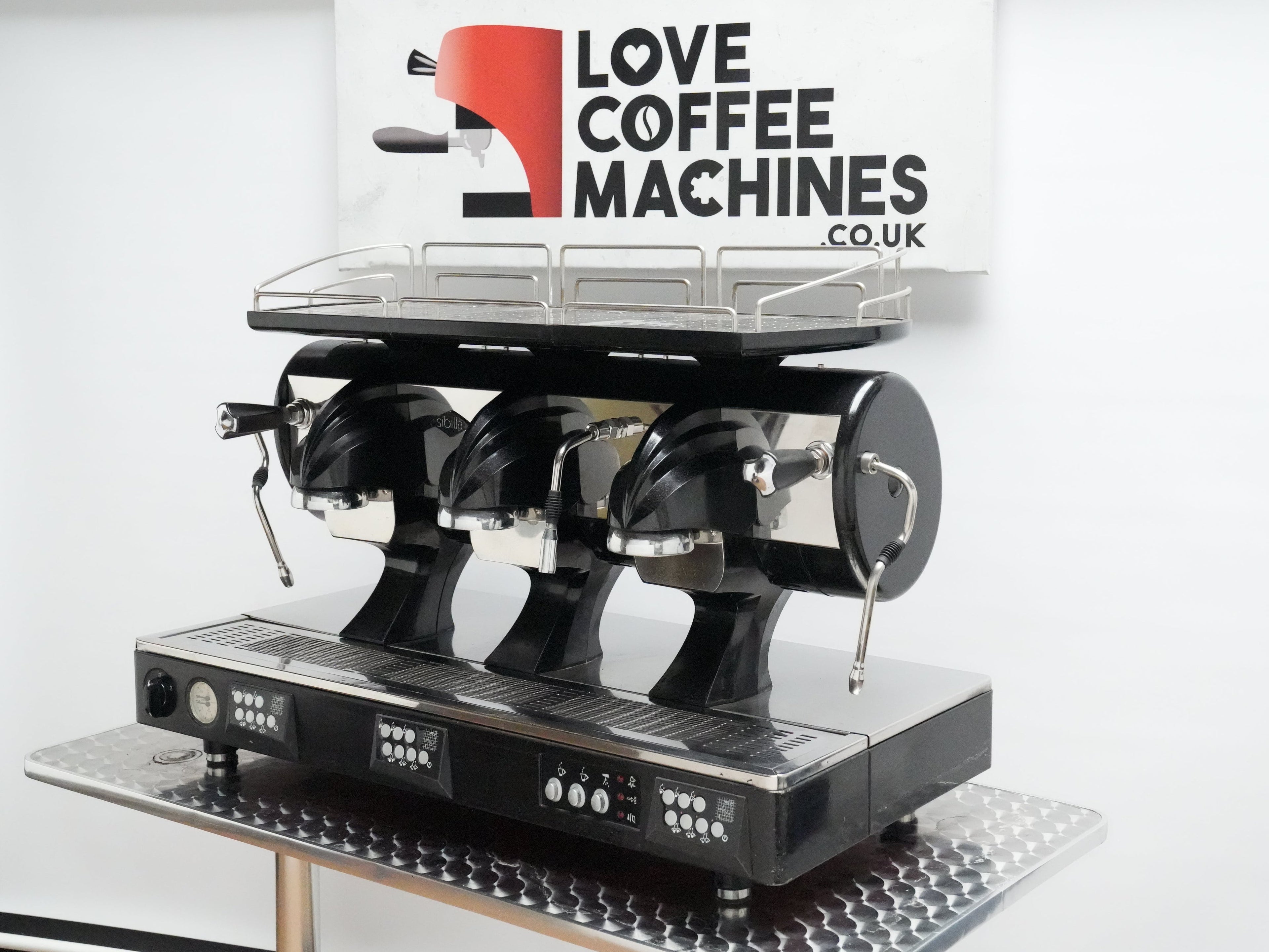 Astoria CMA Sibilla 3 Group Black Espresso Machine (Refurbished)