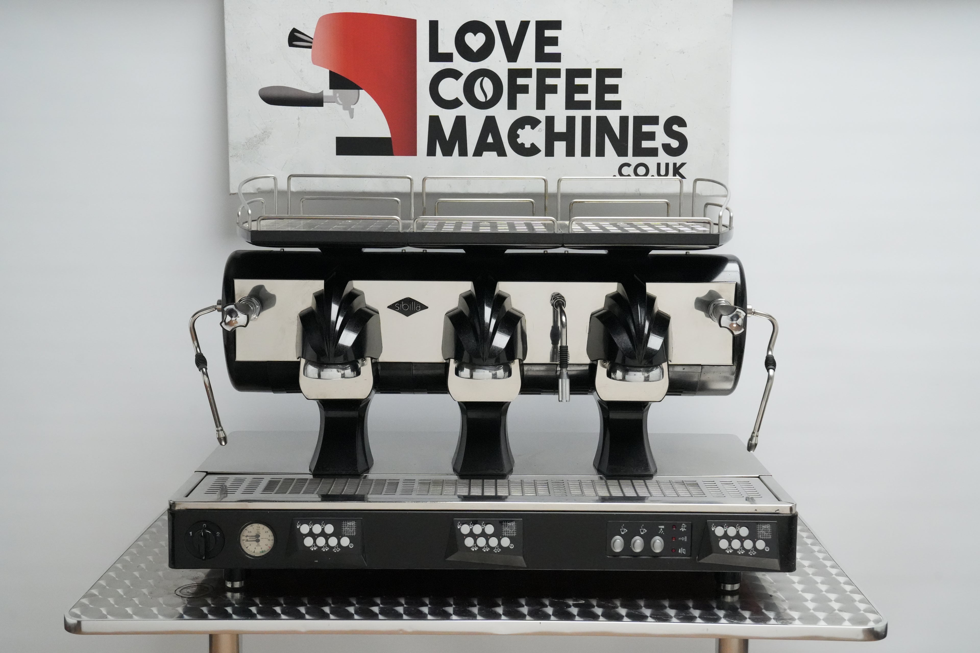 Astoria CMA Sibilla 3 Group Black Espresso Machine (Refurbished)