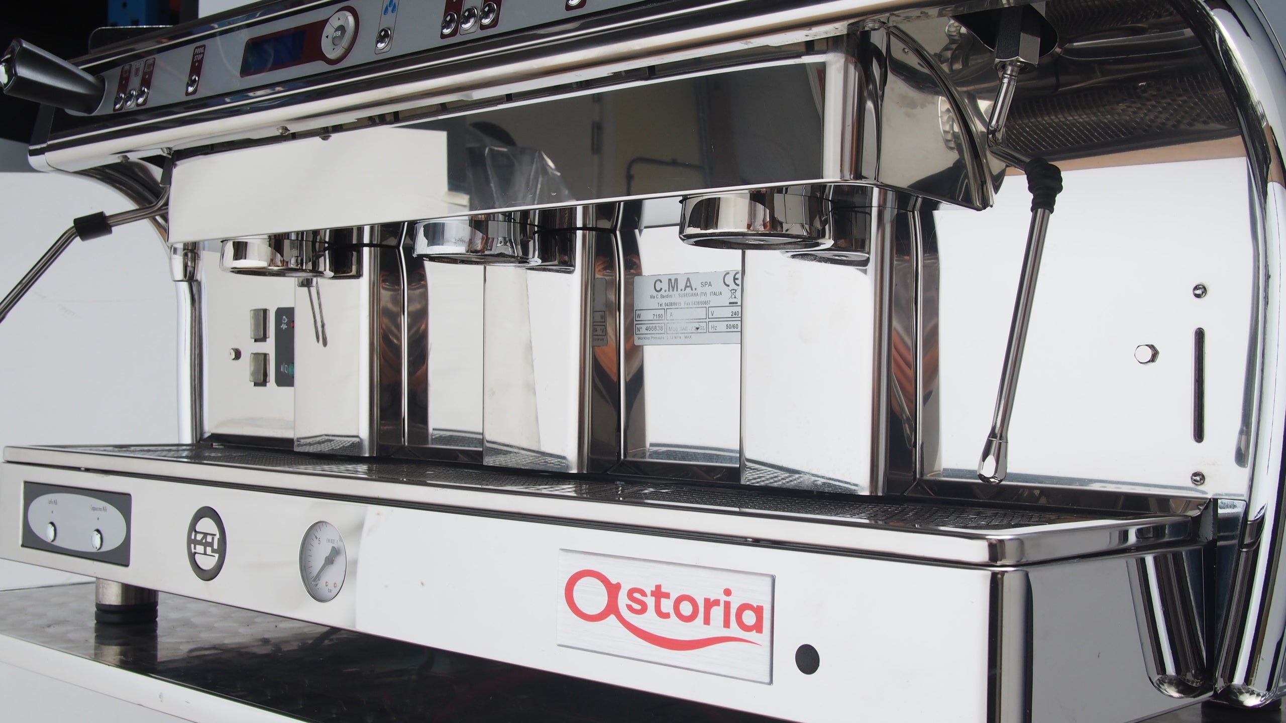 Astoria CMA Futura 3 Group Plus4You Espresso Machine (Refurbished)