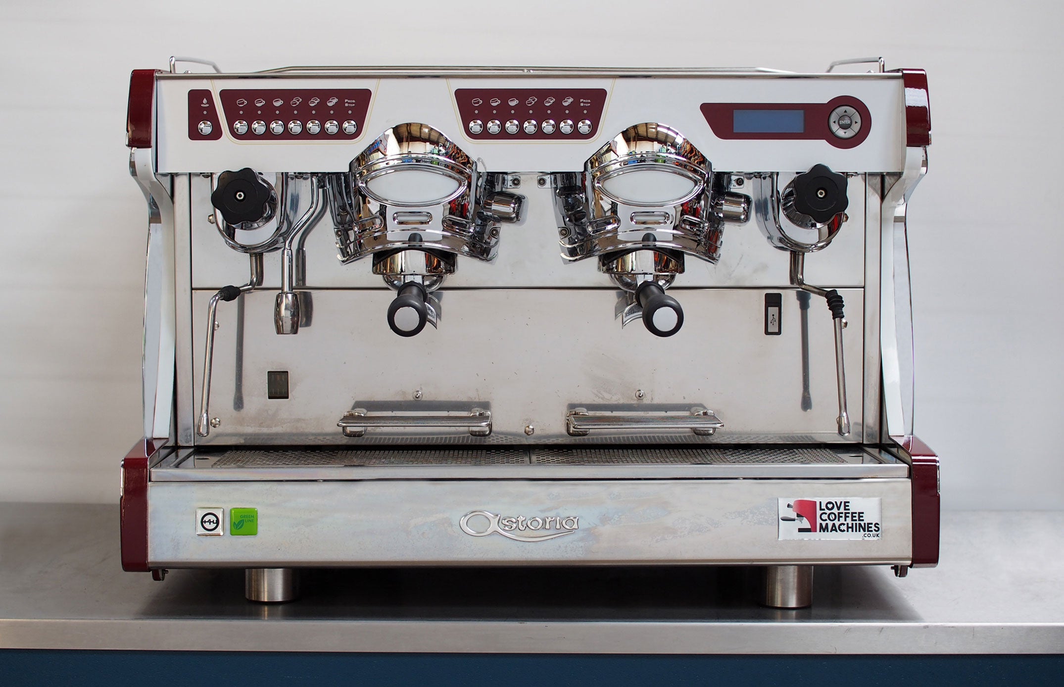 Astoria CMA Vintage 2 Group Multi Boiler Plus4You Espresso Machine (Refurbished)